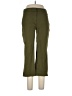 J.Crew Solid Green Cargo Pants Size 10 - photo 1
