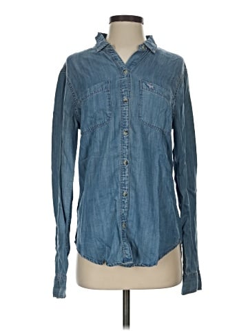 Abercrombie & Fitch Long Sleeve Button-Down Shirt (view 1)