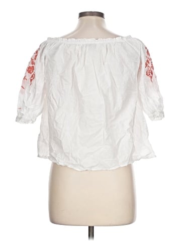 Charlotte Russe 3/4 Sleeve Blouse (view 2)