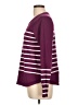 Liz Claiborne Stripes Burgundy Pullover Sweater Size L (petite) - photo 5