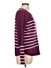 Liz Claiborne Stripes Burgundy Pullover Sweater Size L (petite) - photo 4