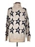 Antonio Melani Stars Tan Pullover Sweater Size L - photo 1