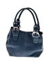 Tignanello 100% Leather Solid Blue Leather Shoulder Bag One size - photo 1