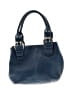 Tignanello 100% Leather Solid Blue Leather Shoulder Bag One size - photo 3