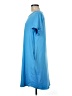 Mittoshop Solid Blue Casual Dress Size M - photo 5