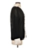 Cache 100% Polyester Black Long Sleeve Blouse Size XS - photo 4