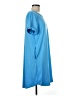 Mittoshop Solid Blue Casual Dress Size M - photo 4