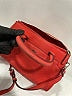 MCM 100% Leather Red Saffiano Small Elda Tote Red One size - photo 7