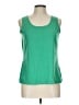 Chico's Green Tank Top Size Lg (2) - photo 1