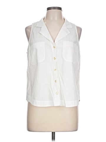 HD in Paris Sleeveless Button-Down Shirt (view 1)