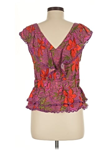 Rose + Olive Sleeveless Blouse (view 2)