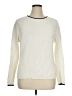 Talbots 100% Cotton Solid Ivory Pullover Sweater Size XL - photo 1