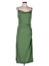 H&M Solid Green Cocktail Dress Size L - photo 1