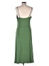 H&M Solid Green Cocktail Dress Size L - photo 2