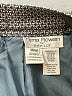 Rena Rowan Chevron-herringbone Gray Wool Skirt Size 16 - photo 4