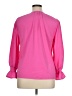 Saks Fifth Avenue 100% Polyester Pink 3/4 Sleeve Blouse Size XL - photo 2