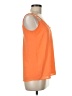 Naked Zebra Orange Sleeveless Top Size M - photo 4