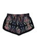 Xhilaration 100% Polyester Print Black Shorts Size L - photo 2