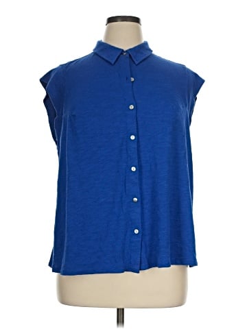 J.Jill Sleeveless Button-Down Shirt (view 1)