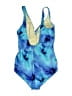 Miraclesuit Tie-dye Blue One Piece Swimsuit Size S - photo 2