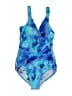 Miraclesuit Tie-dye Blue One Piece Swimsuit Size S - photo 1
