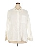 St. John's Bay 100% Cotton Ivory Long Sleeve Button-Down Shirt Size XXL - photo 1