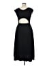 Athleta Solid Black Casual Dress Size XL - photo 2