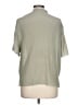 Everlane Green Tan Short Sleeve Turtleneck Size L - photo 2