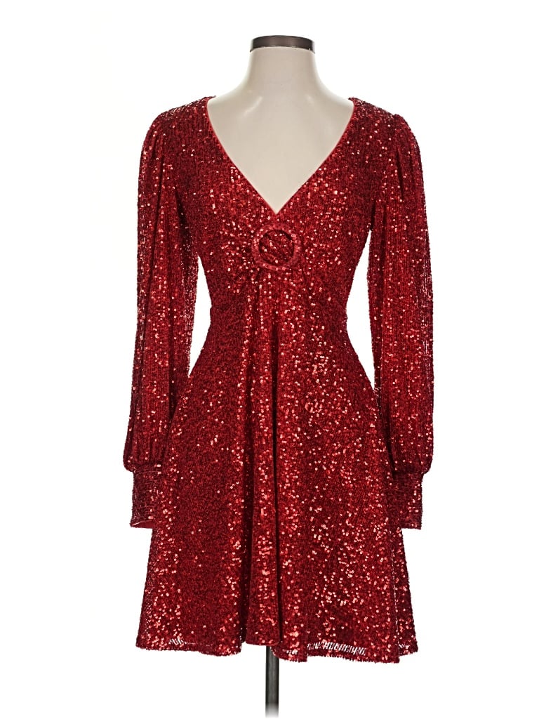 One33 Social Cocktail Dress In Red
