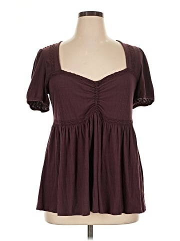Torrid Short Sleeve Blouse (view 1)