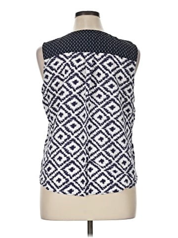 Skies Are Blue Sleeveless Blouse (view 2)
