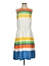Twelve Color Block White Casual Dress Size P (petite) - photo 1