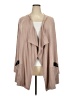 LOGO Lounge Solid Tan Kimono Size 2X - photo 1