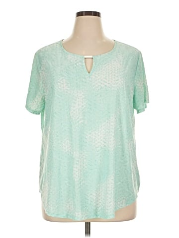 Notations Short Sleeve Blouse (view 1)