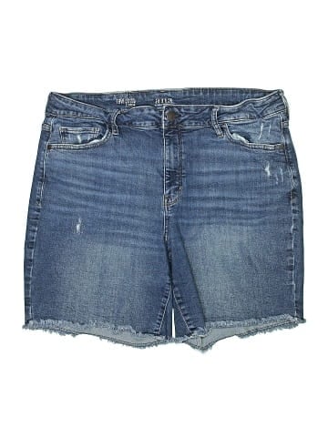 a.n.a. A New Approach Denim Shorts (view 1)