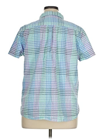L.L.Bean Short Sleeve Button-Down Shirt (view 2)