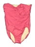 Miraclesuit Color Block Pink One Piece Swimsuit Size 12 - photo 1
