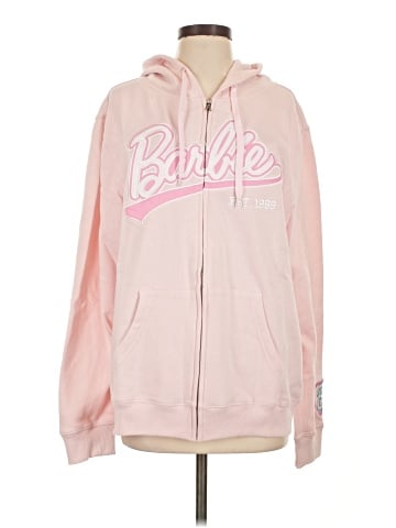 Barbie Zip Up Hoodie (view 1)