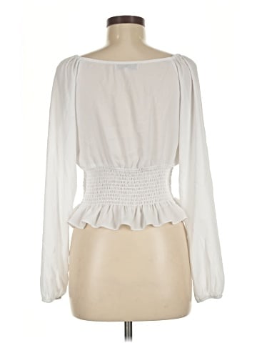 WAYF Long Sleeve Blouse (view 2)