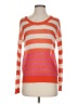 Wallace Stripes Orange Pullover Sweater Size S - photo 1