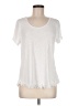 Sunny Leigh White Short Sleeve T-Shirt Size M - photo 1