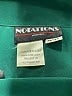 Notations 100% Polyester Green Long Sleeve Blouse Size 18W - photo 7