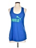 Puma 100% Polyester Blue Active Tank Size L - photo 1