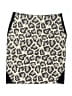 Diane von Furstenberg Animal Print Gray Skort Size 8 - photo 1