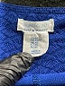 Sigrid Olsen Chevron-herringbone Blue Skort Size XS - photo 3