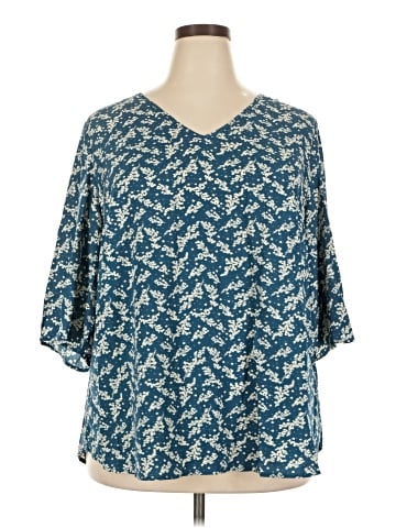 BLOOMCHIC 3/4 Sleeve Blouse (view 1)
