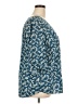BLOOMCHIC Teal 3/4 Sleeve Blouse Size 18 - photo 4