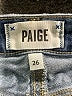 Paige Blue Denim Shorts Size 26 waist - photo 3