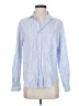 Frank & Eileen Stripes Blue Long Sleeve Button-Down Shirt Size XS - photo 1