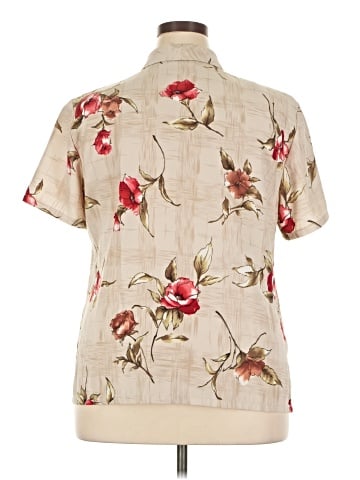 Laura Scott Short Sleeve Blouse (view 2)